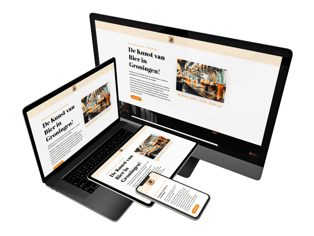 WordPress website voor Tast Toe Groningen ontwikkeld door DynamicStyle